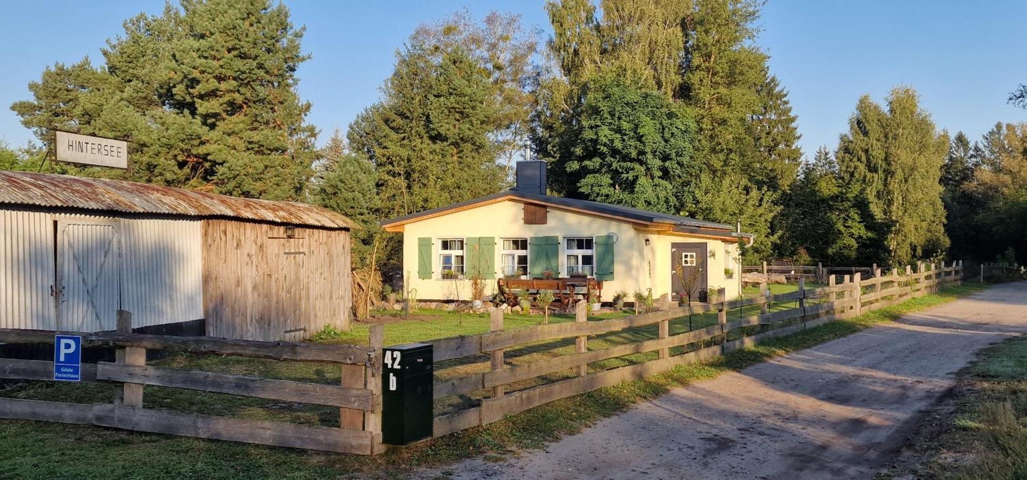 Ferienhaus Am Haff Hintersee Экстерьер фото